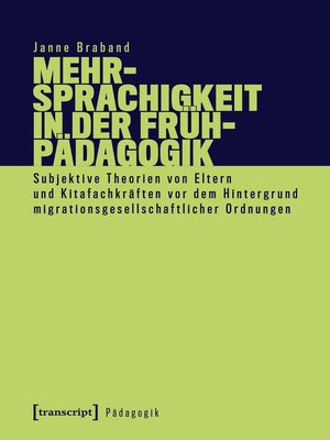 cover image of Mehrsprachigkeit in der Frühpädagogik